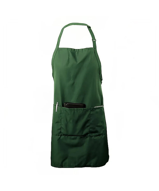 Tạp Dề Yếm Chef Revival 601BAO-3-HG 76.2 x 71.1 cm, Poly-Cotton, Xanh Hunter