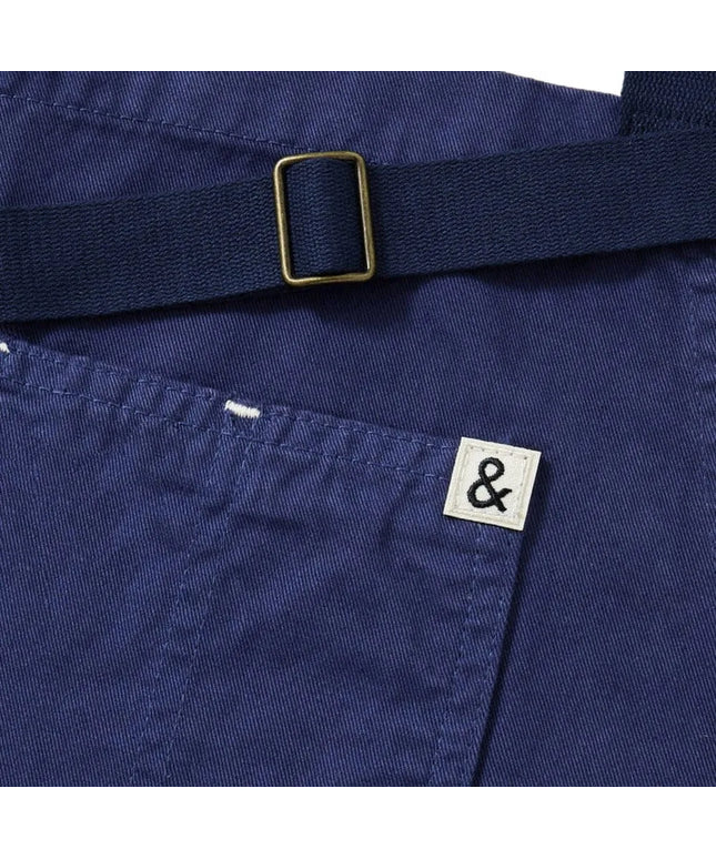 Tạp Dề Yếm Hedley & Bennett HB001793 84 x 76 cm Cotton Xanh French Blue
