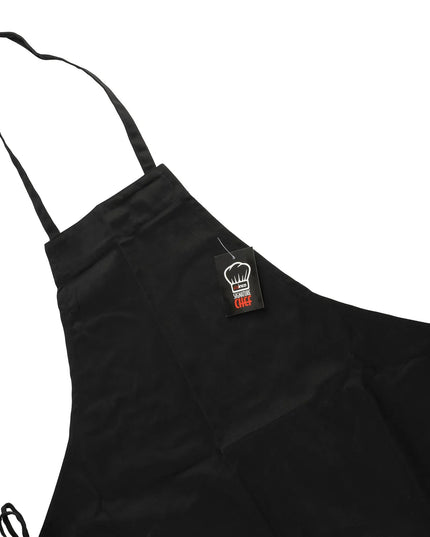 Tạp Dề Yếm Winco BA-3226BK 83.8 x 66 cm, Poly-Cotton, Đen