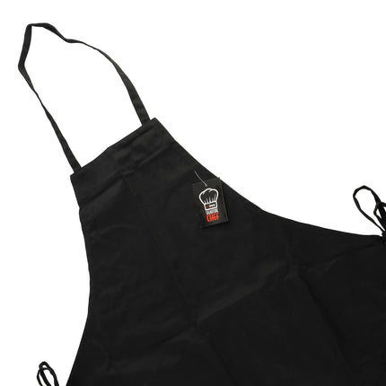 Tạp Dề Yếm Winco BA-3226BK 83.8 x 66 cm, Poly-Cotton, Đen