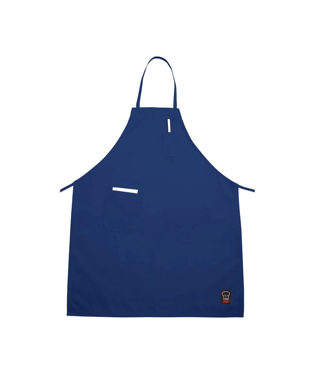 Tạp Dề Yếm Winco BA-PBL 83.8 x 66 cm, Poly-Cotton, Xanh