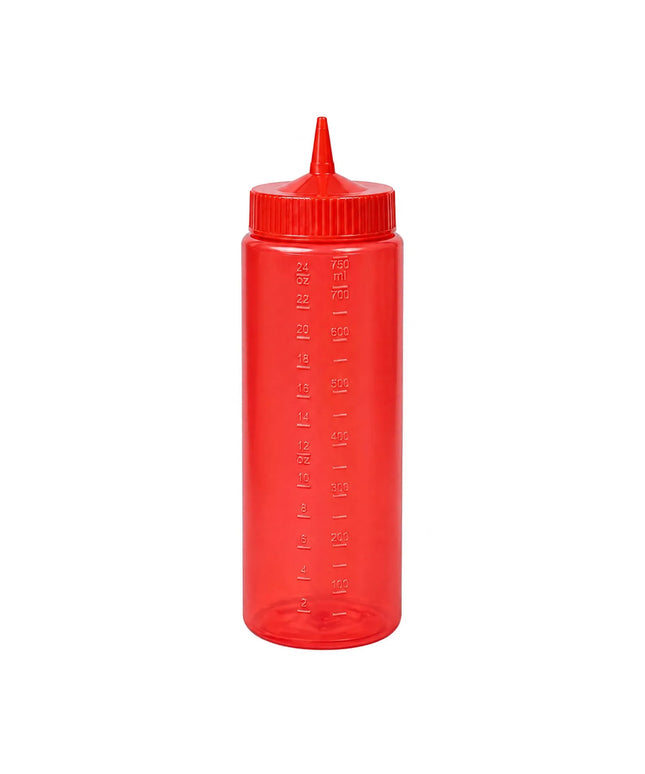 Thân Chai Bóp Định Lượng Vollrath 4924C-02 Màu Đỏ 710 ml