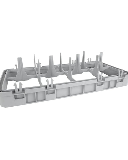 Thanh Nối Toàn Giọt Camrack Cambro 8HE1151 Nửa Khay, 8 Ngăn, Màu Xám Nhạt