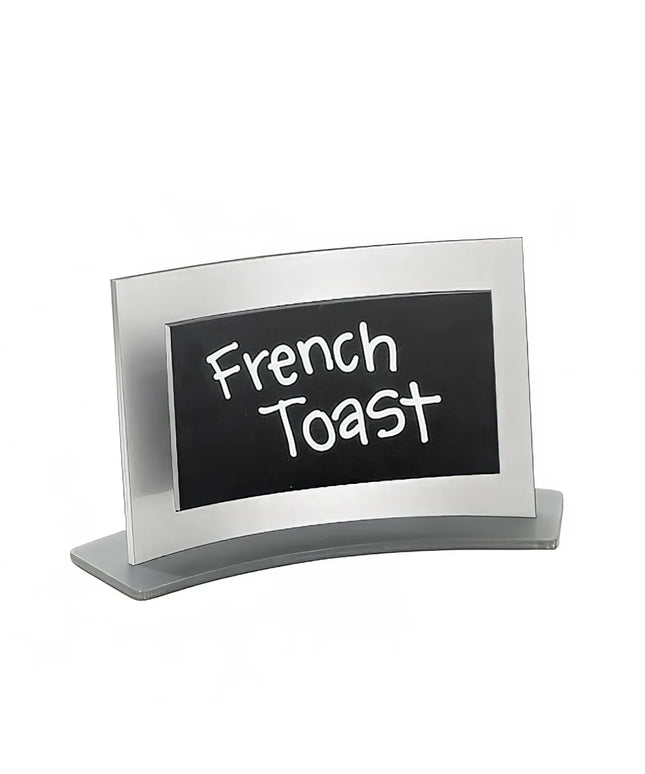 Thẻ Menu Bàn Viết Tay Cal-Mil 891 6.4 cm x 7.6 cm, Màu Bạc