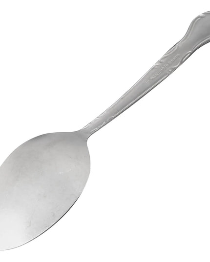 Thìa Ăn Winco 0004-03 Thép Không Gỉ 18/0 Hoa Văn Elegance 18.4 cm