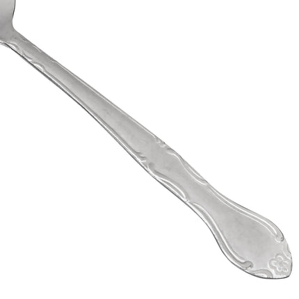 Thìa Ăn Winco 0004-03 Thép Không Gỉ 18/0 Hoa Văn Elegance 18.4 cm