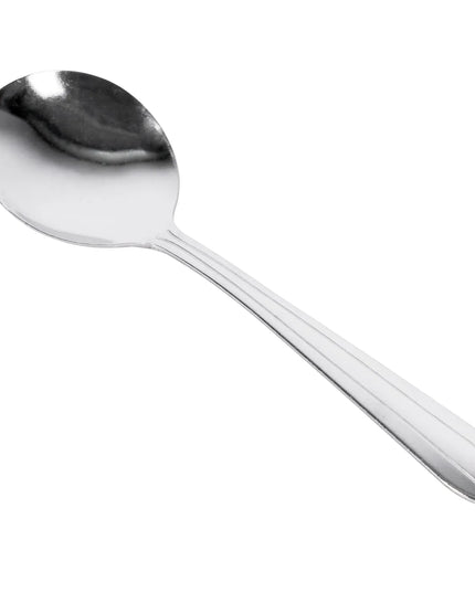 Thìa Súp Winco 0001-04 Thép Không Gỉ 18/0 Hoa Văn Dominion 15.2 cm