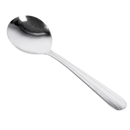 Thìa Súp Winco 0001-04 Thép Không Gỉ 18/0 Hoa Văn Dominion 15.2 cm