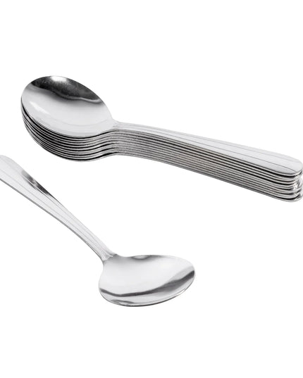 Thìa Súp Winco 0001-04 Thép Không Gỉ 18/0 Hoa Văn Dominion 15.2 cm