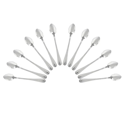 Thìa Trà Đá Winco 0005-02 Thép Không Gỉ 18/0 Hoa Văn Dots 18.1 cm