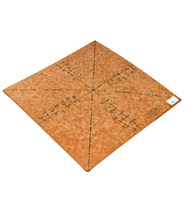 Thớt Cắt Pizza American Metalcraft MPCUT4 Vạch Chia 4 Hoặc 8 Phần, Gỗ Ép