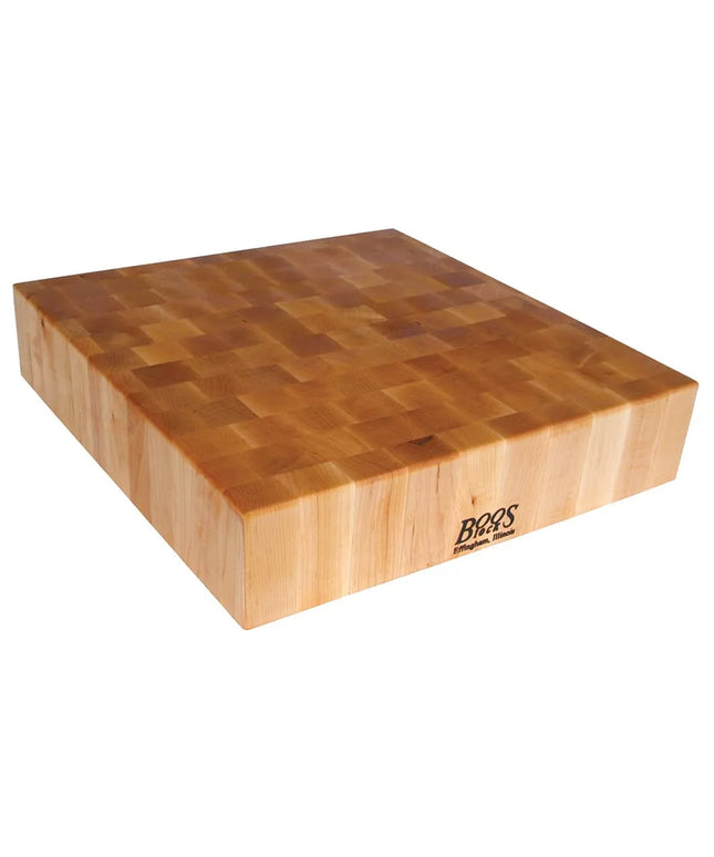Thớt Chặt John Boos BB01, 61x61x15.2cm, Gỗ Phong Cứng, 2 Mặt