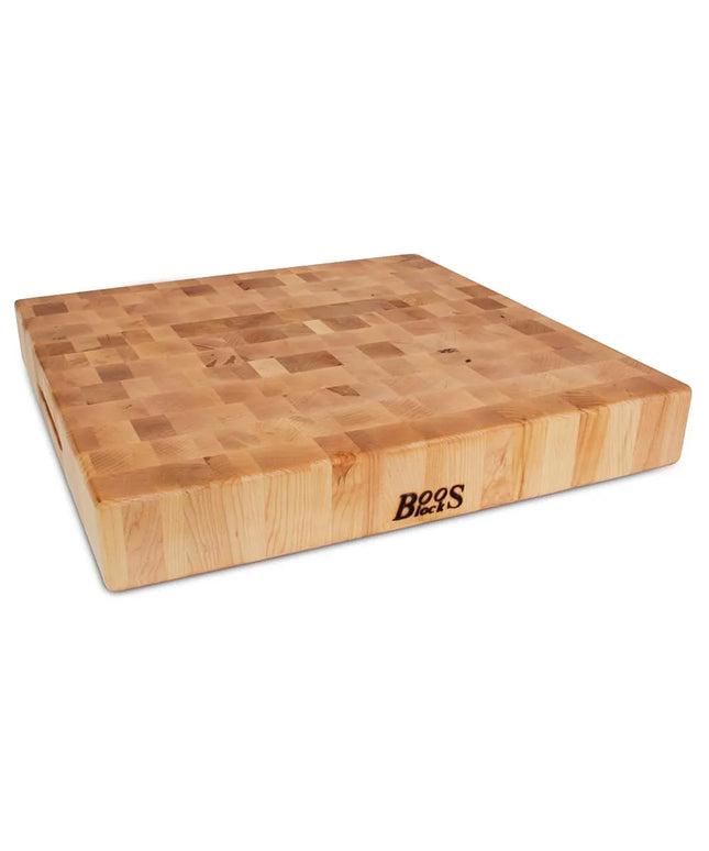 Thớt Chặt John Boos CCB1818-225, 45.7x45.7x5.7cm, Gỗ Phong Cứng, 2 Mặt