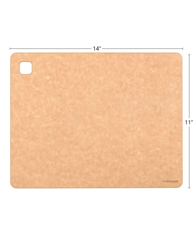 Thớt Chữ Nhật Epicurean - 36.8 x 28.6 cm, Gỗ Composite, Màu Tự Nhiên (629-141101)