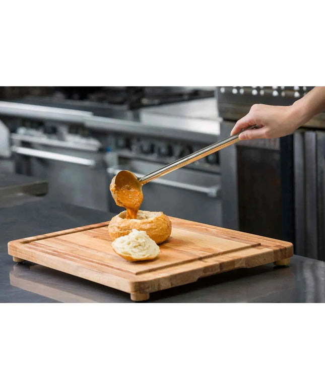 Thớt Gỗ Birch Tablecraft CBW20161L 40.6 x 50.8 cm, Chân Gỗ, Viền Rãnh
