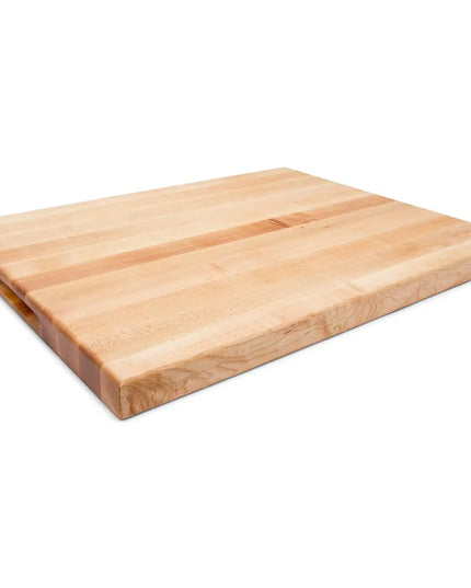 Thớt Gỗ John Boos AUJUS 61 x 45.7 x 3.8 cm, Rãnh Hứng Nước Rộng, Tay Cầm 2 Bên