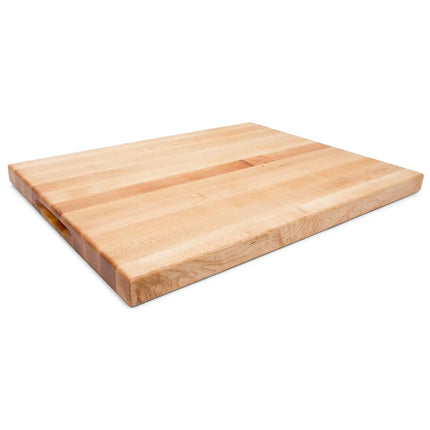 Thớt Gỗ John Boos AUJUS 61 x 45.7 x 3.8 cm, Rãnh Hứng Nước Rộng, Tay Cầm 2 Bên