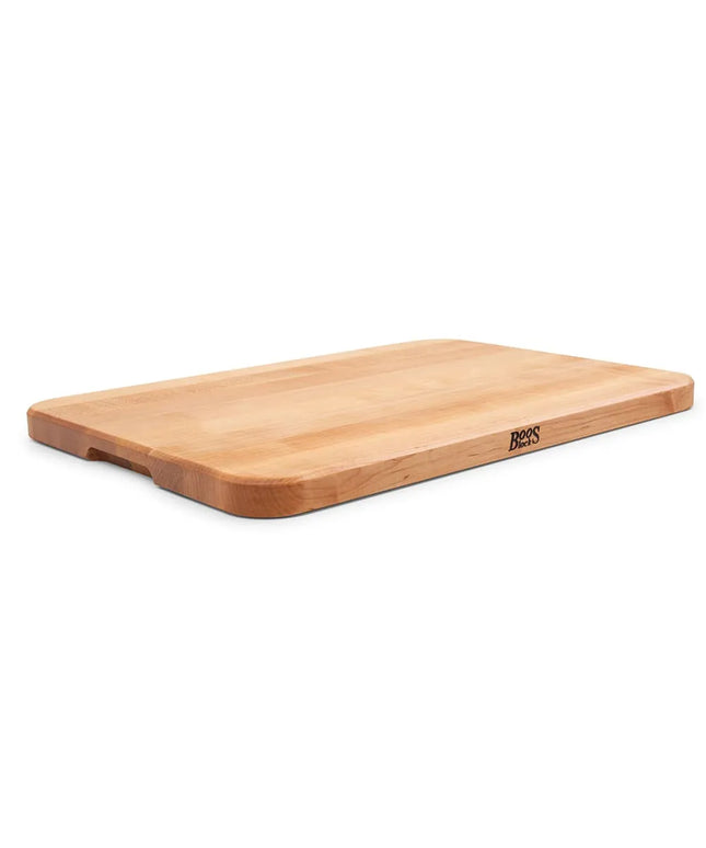 Thớt Gỗ Phong John Boos CB4C-M171201 43.2 x 30.5 x 2.5 cm, Tay Cầm Rãnh Ngón