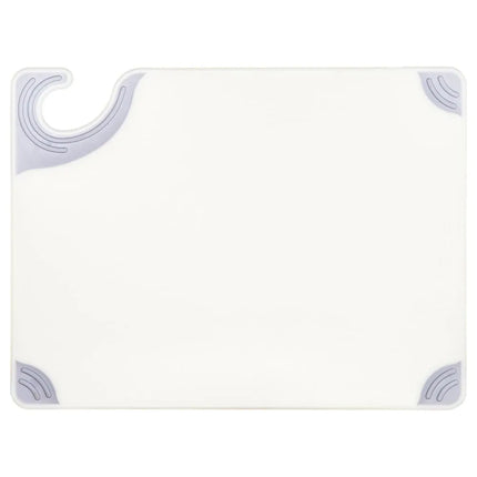 Thớt Nhựa Chống Trượt San Jamar CBG912WH Saf-T-Grip 23 x 30 x 1 cm, NSF, Trắng