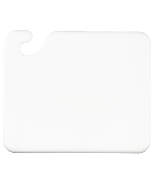 Thớt Nhựa Có Tay Cầm San Jamar CB101212WH Cut-N-Carry 25 x 30 x 1.3 cm, NSF, Trắng