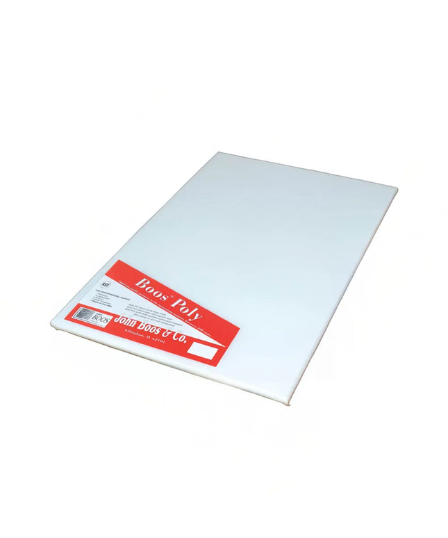 Thớt Nhựa Poly Hai Mặt John Boos P1036 30.5 x 45.7 x 1.9 cm Màu Trắng