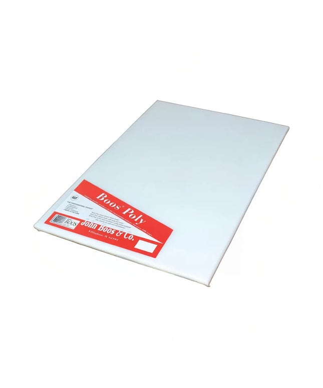Thớt Nhựa Poly Hai Mặt John Boos P1092 45.7 x 45.7 x 1.3 cm Màu Trắng