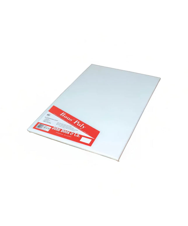 Thớt Nhựa Poly Hai Mặt John Boos P1093 30.5 x 61 x 1.3 cm Màu Trắng