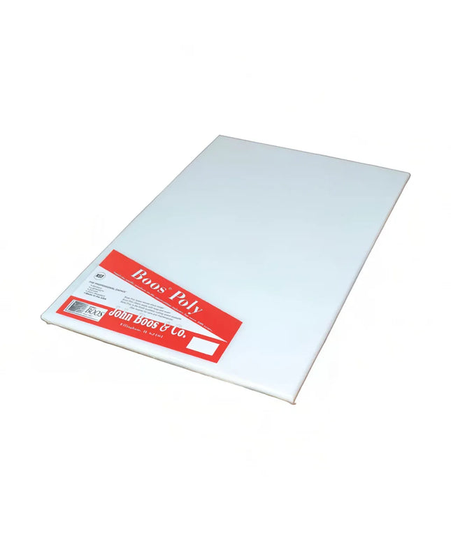 Thớt Nhựa Poly Hai Mặt John Boos P1099 15.2 x 20.3 x 1.3 cm Màu Trắng