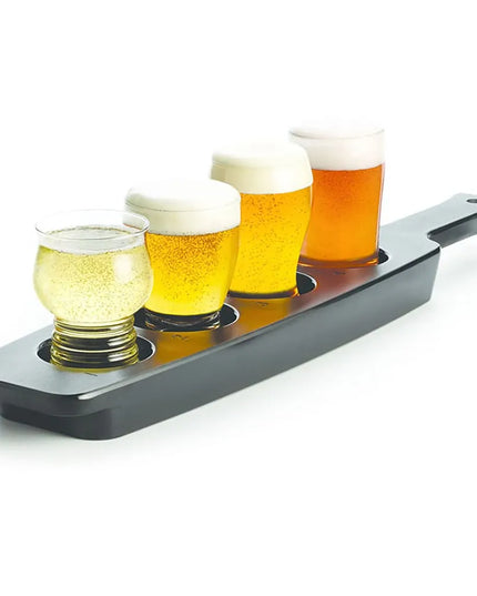 Thớt Phục Vụ 4 Ngăn Libbey 96458 Melamine Đen