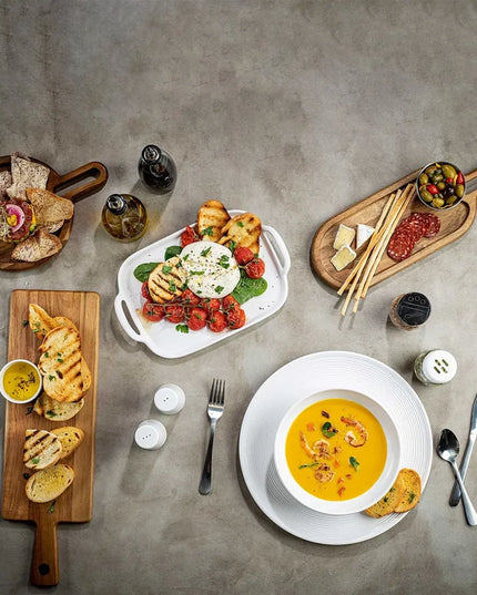 Thớt Phục Vụ Chữ Nhật Tablecraft 11293 - 55.9 x 20.3 cm, Gỗ Keo