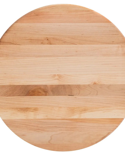 Thớt Tròn John Boos B12R 30.5 cm, Gỗ Maple, Chân Gỗ