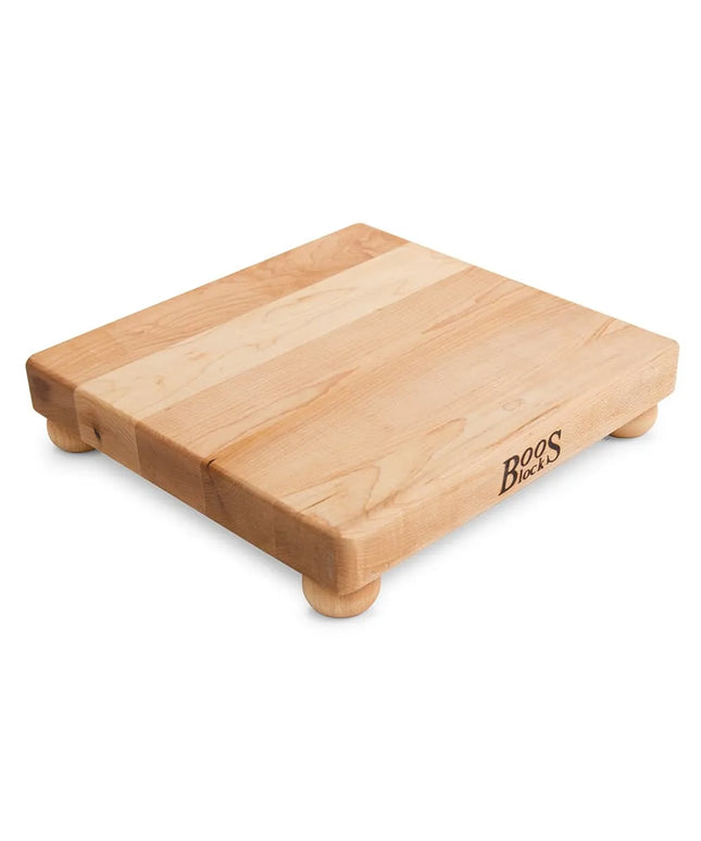 Thớt Vuông John Boos B12S 30.5 cm, Gỗ Maple, Chân Gỗ