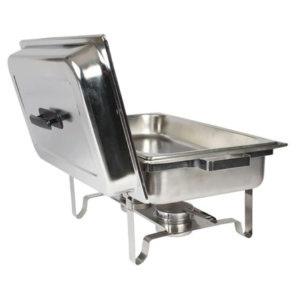 Thunder Group SLRCF001 Full Size Chafer w/ Lift Off Lid & Chafing Fuel Heat