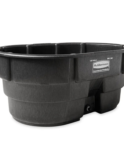 Thùng Chứa Rubbermaid FG424500 BLA 567.8 lít - Hình Oval, Foam Cứng