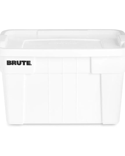 Thùng Đựng Bát Đĩa Rubbermaid BRUTE® FG9S3000 WHT Kèm Nắp 70.9 cm x 41.9 cm x 27.2 cm, Màu Trắng
