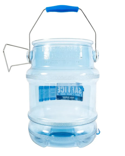 Thùng Đựng Đá Tròn San Jamar SI6100 18.9 l, Xanh Trong