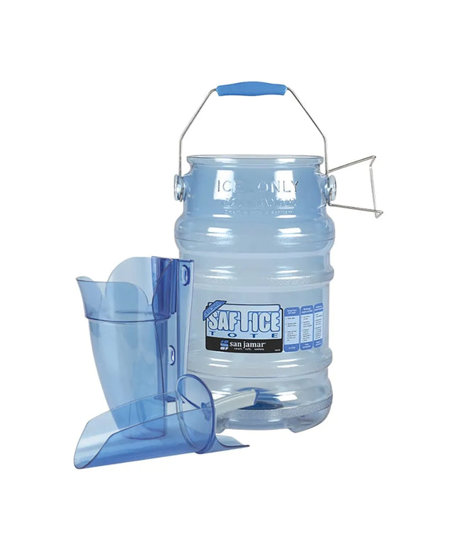 Thùng Đựng Đá Tròn San Jamar SI8500 22.7 l, Xanh