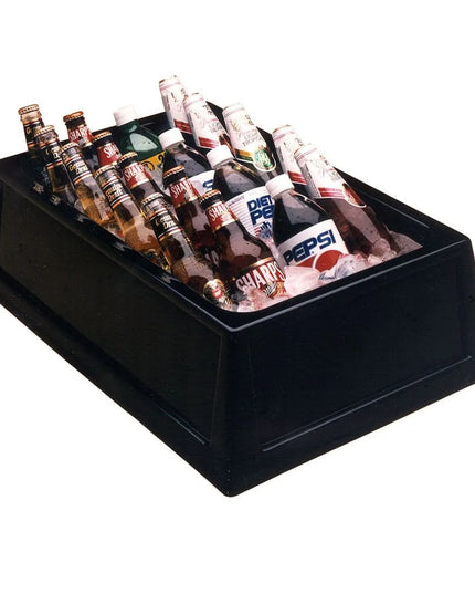 Thùng Làm Lạnh Hình Chữ Nhật Geneva 296 - 50.8 cm x 30.5 cm x 15.2 cm, Nhựa, Đen