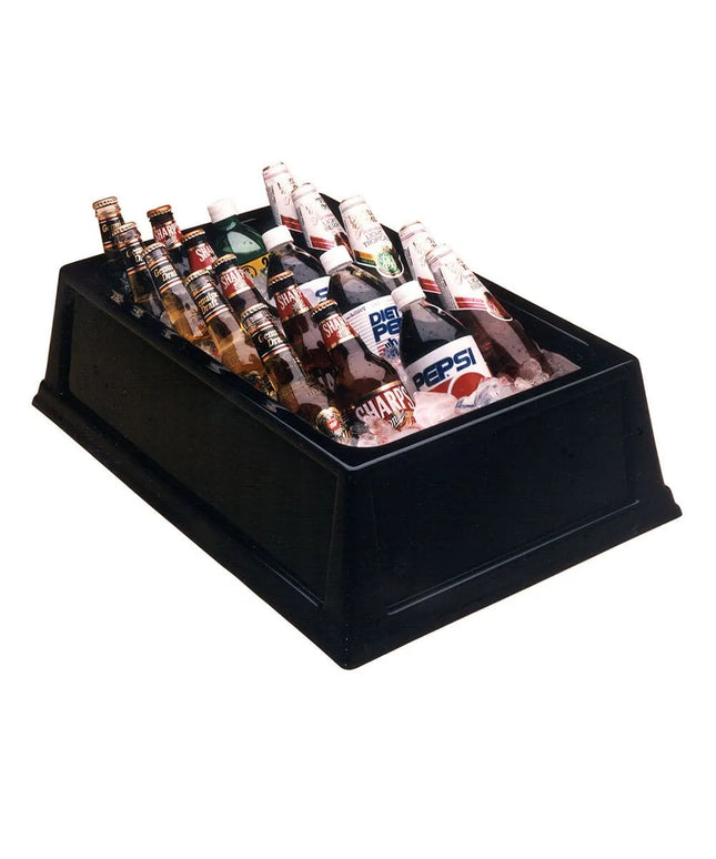 Thùng Làm Lạnh Hình Chữ Nhật Geneva 296 - 50.8 cm x 30.5 cm x 15.2 cm, Nhựa, Đen