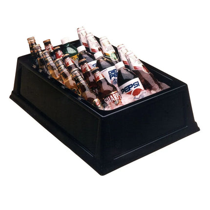 Thùng Làm Lạnh Hình Chữ Nhật Geneva 296 - 50.8 cm x 30.5 cm x 15.2 cm, Nhựa, Đen