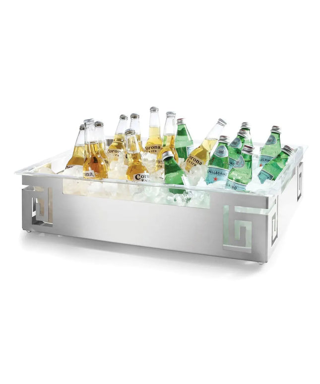 Thùng Làm Lạnh Hình Chữ Nhật Rosseto SM213 65 cm x 45.2 cm x 16.5 cm, Inox
