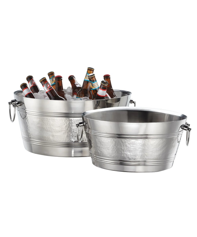 Thùng Làm Lạnh Tròn American Metalcraft DWBT185 27.4 lít - Đường Kính 47 cm x Cao 22.9 cm, Inox