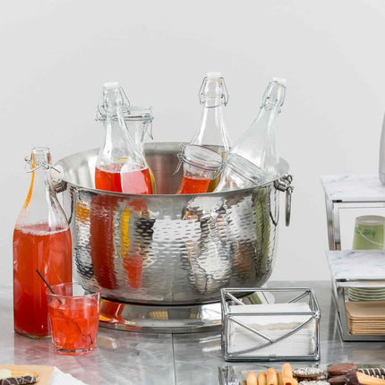 Thùng Làm Lạnh Tròn Tablecraft BTB1610 22.7 lít - 41.9 cm x 26.7 cm, Inox
