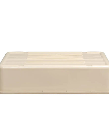 Thùng Ngâm 1 Ngăn Vollrath 1390 62.2 x 34 cm, Nhựa Poly, Màu Beige