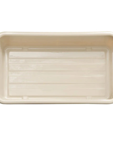 Thùng Ngâm 1 Ngăn Vollrath 1390 62.2 x 34 cm, Nhựa Poly, Màu Beige