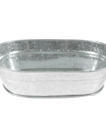 Thùng Phục Vụ Oval American Metalcraft MTUB69 Có Tay Cầm Hai Bên 710 ml - 22.2 cm x 14 cm x 6.4 cm, Thiếc