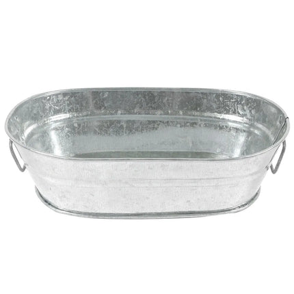 Thùng Phục Vụ Oval American Metalcraft MTUB69 Có Tay Cầm Hai Bên 710 ml - 22.2 cm x 14 cm x 6.4 cm, Thiếc