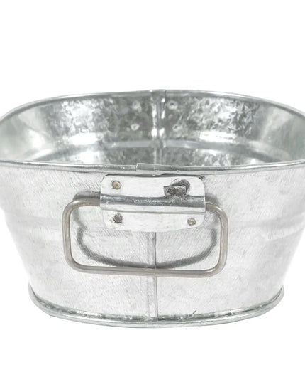 Thùng Phục Vụ Oval American Metalcraft MTUB69 Có Tay Cầm Hai Bên 710 ml - 22.2 cm x 14 cm x 6.4 cm, Thiếc