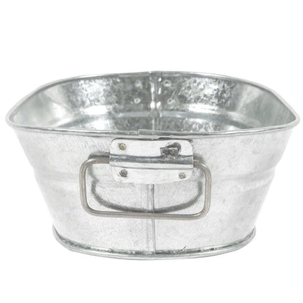 Thùng Phục Vụ Oval American Metalcraft MTUB69 Có Tay Cầm Hai Bên 710 ml - 22.2 cm x 14 cm x 6.4 cm, Thiếc