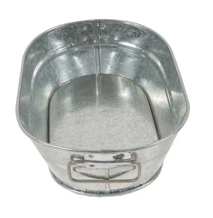 Thùng Phục Vụ Oval American Metalcraft MTUB69 Có Tay Cầm Hai Bên 710 ml - 22.2 cm x 14 cm x 6.4 cm, Thiếc